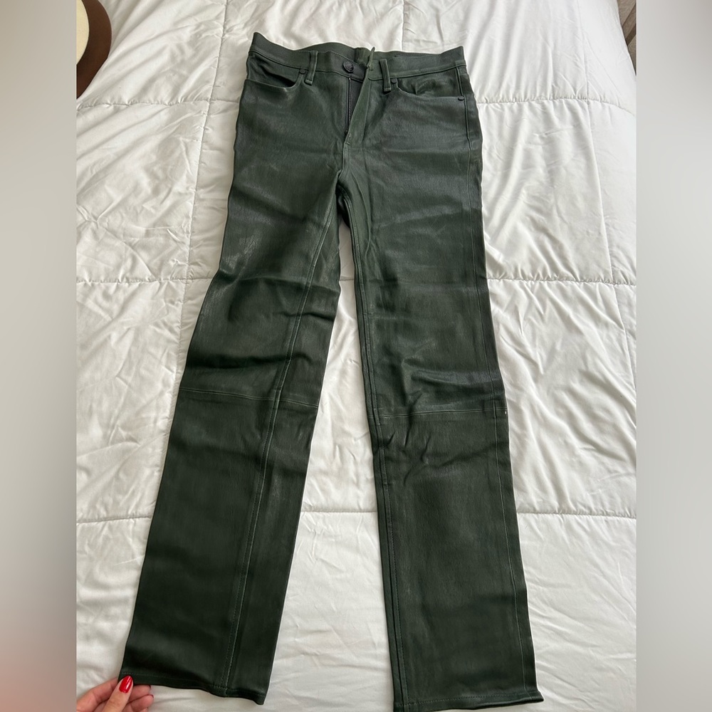 100% Leather Rag & Bone Jeans